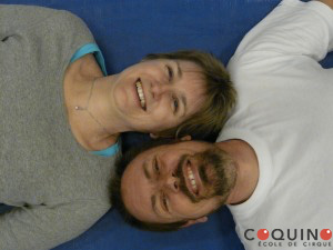 Murielle et Philippe Arn - Ecole de cirque Coquino